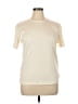 Talbots Ivory Short Sleeve Top Size XL - photo 1