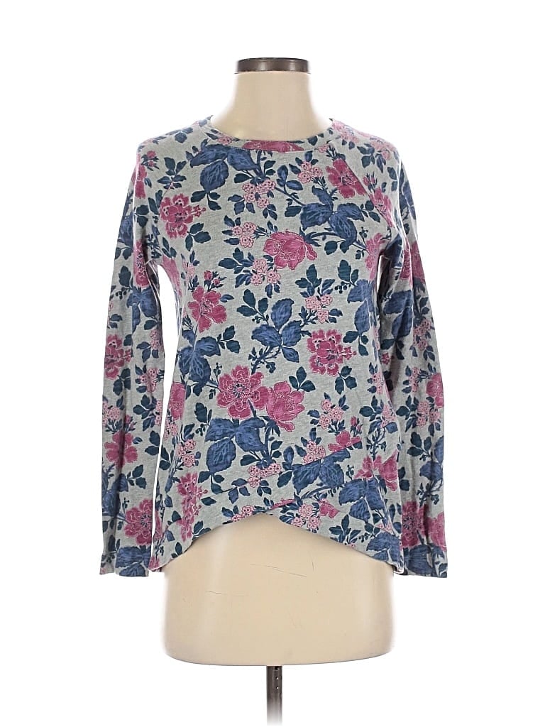 Pre-owned Ann Taylor Loft Pullover Sweater In Blue