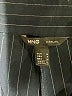 MNG Stripes Blue Casual Pants Size M - photo 4