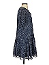Express 100% Polyester Polka Dots Blue Casual Dress Size XS - photo 4