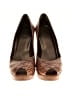 Stuart Weitzman Animal Print Brown Heels Size 9 1/2 - photo 2