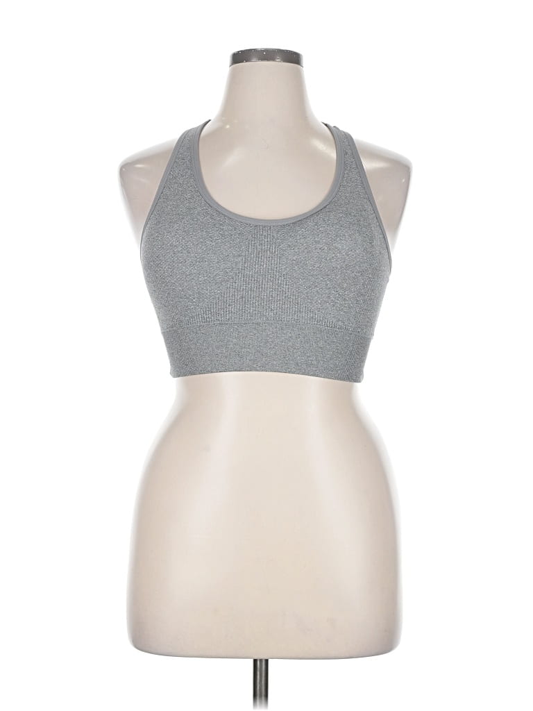 Pre-owned Pro-fit Tank Top Gray Halter Neckline Tops