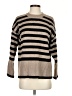 Industry Stripes Brown Pullover Sweater Size S - photo 1