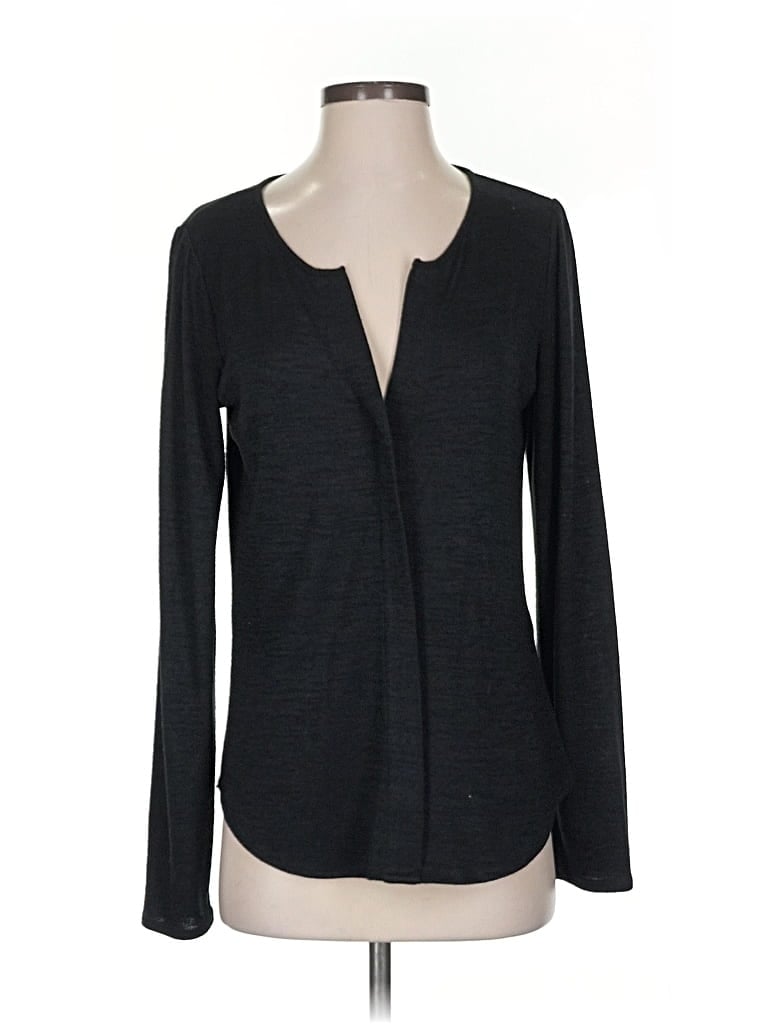 Pre-owned Banana Republic Cardigan Sweater In Black