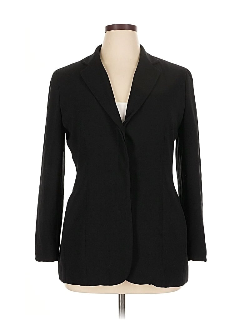 Pre-owned Jones Wear Blazer Jacket In Black