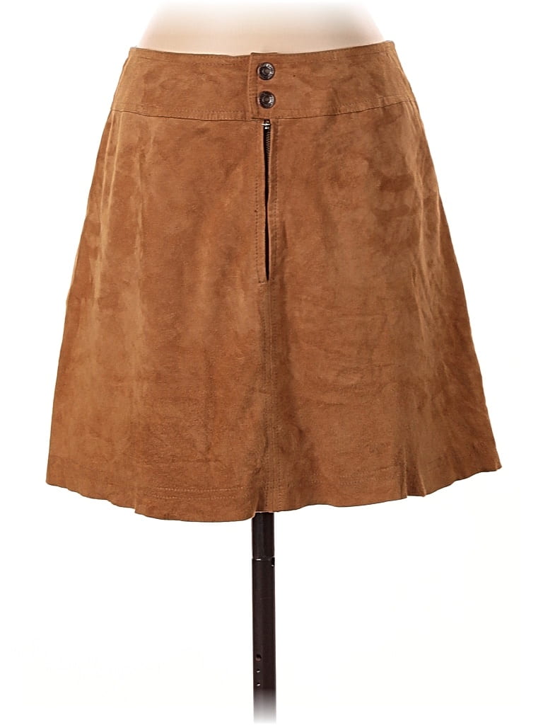 Pre-owned Dkny Casual Skirt In Brown