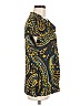 DKNY Gold Short Sleeve Silk Top Size 6 - photo 4