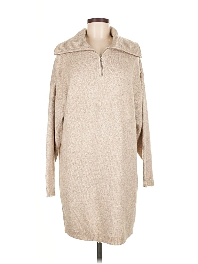 Pre-owned Asos Design Casual Dress In Brown