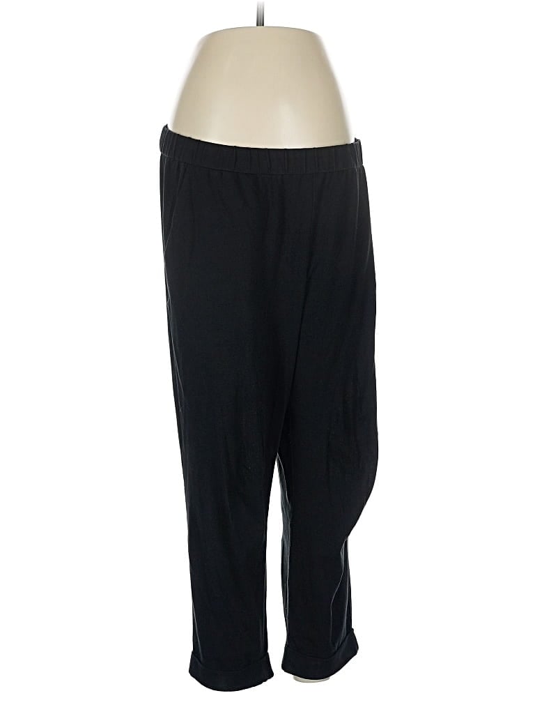 Pre-owned Eileen Fisher Active Pants In Black