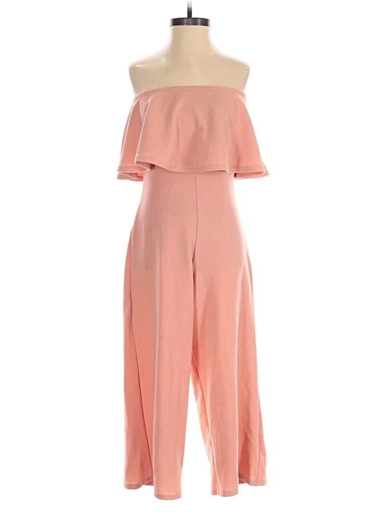 Pre-owned Prettylittlething Jumpsuit In Pink