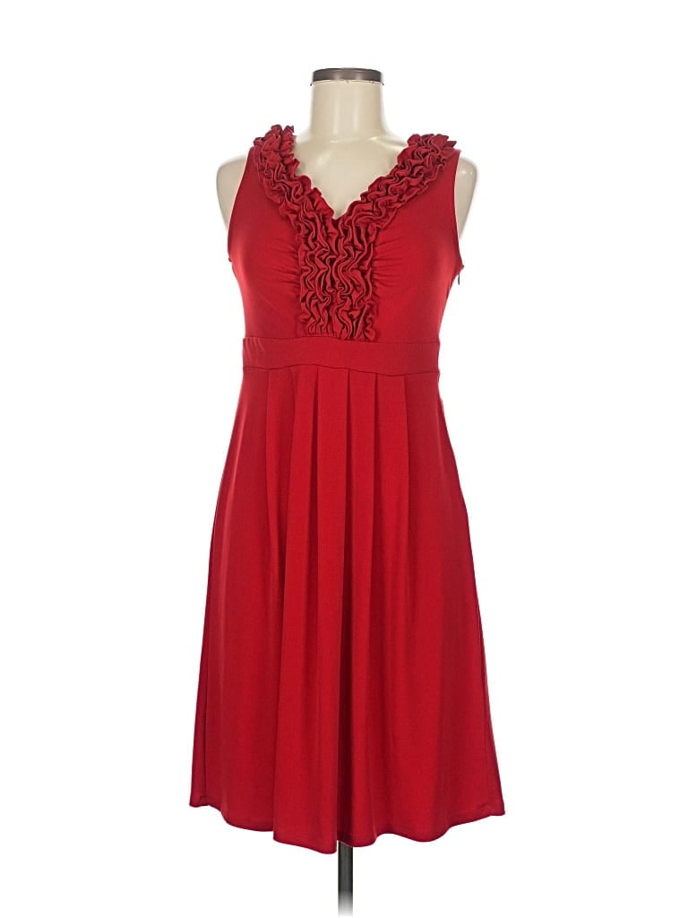 Pre-owned Sangria Cocktail Dress In Red