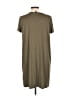 Express Solid Tan Casual Dress Size L - photo 2
