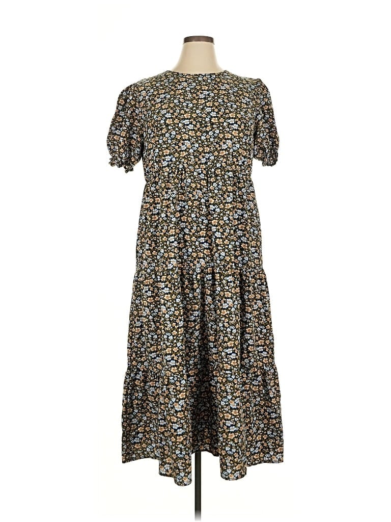 Pre-owned Prettygarden Casual Dress In Brown
