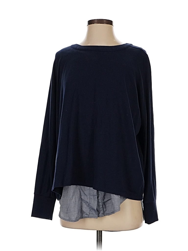 Pre-owned Vince Pullover Sweater In Blue