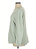 Pink Clover 100% Polyester Green Pullover Sweater Size 1X - photo 5