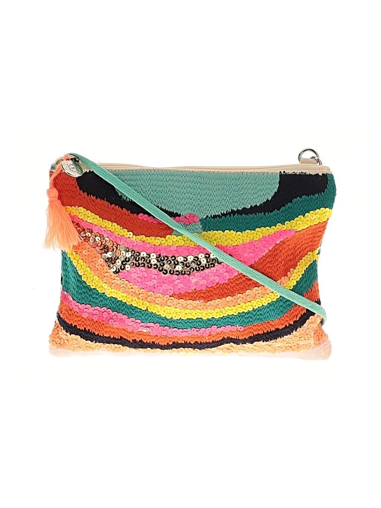 Pre-owned America & Beyond Crossbody Bag In Blue