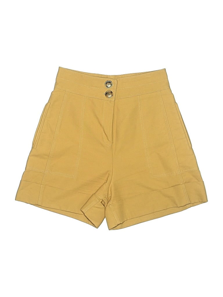 Pre-owned Twinset Shorts In Yellow