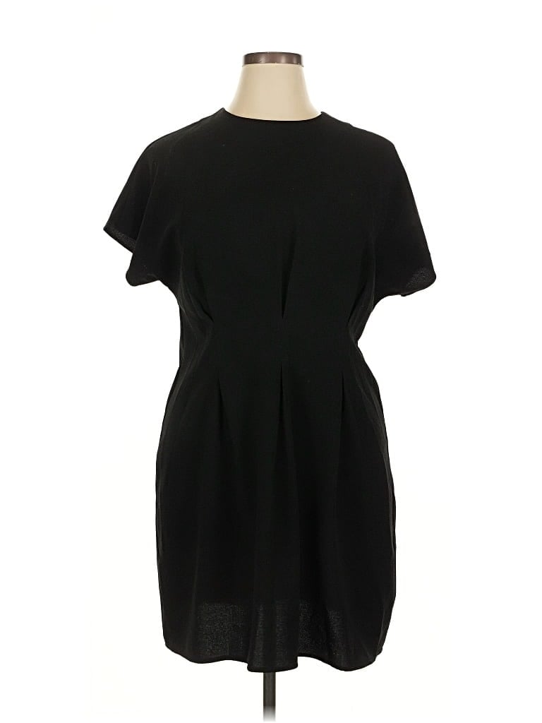 Pre-owned Asos Design Casual Dress In Black