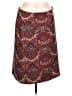 Talbots Paisley Burgundy Casual Skirt Size 10 - photo 1