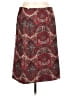 Talbots Paisley Burgundy Casual Skirt Size 10 - photo 2