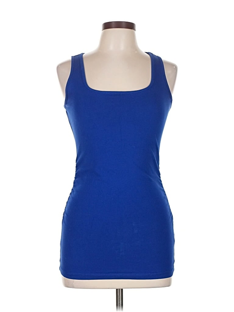Pre-owned Venus Tank Top Blue Halter Neckline Tops