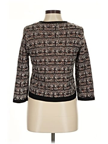 Eva Mendes by New York & Company Long Sleeve Blouse (view 2)
