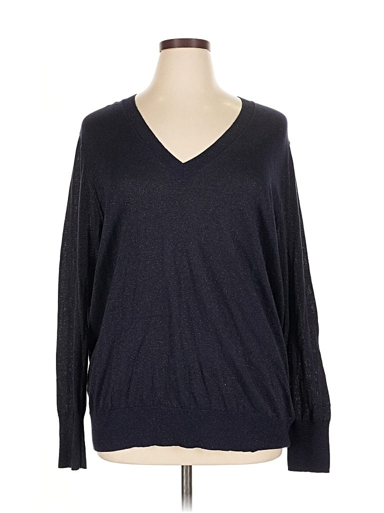 Pre-owned Gap Pullover Sweater In Black