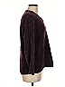 Studio Works Tweed Burgundy Pullover Sweater Size M - photo 4