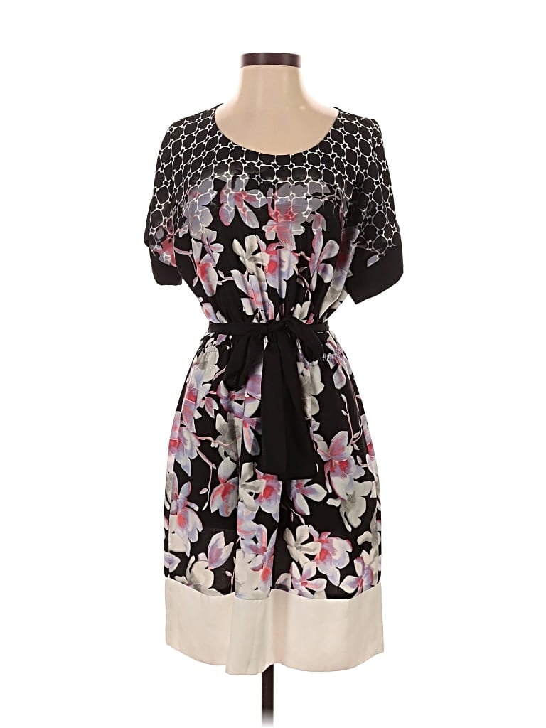 Pre-owned Dknyc Casual Dress In Black