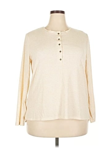 G.H. Bass & Co. Long Sleeve Henley (view 1)