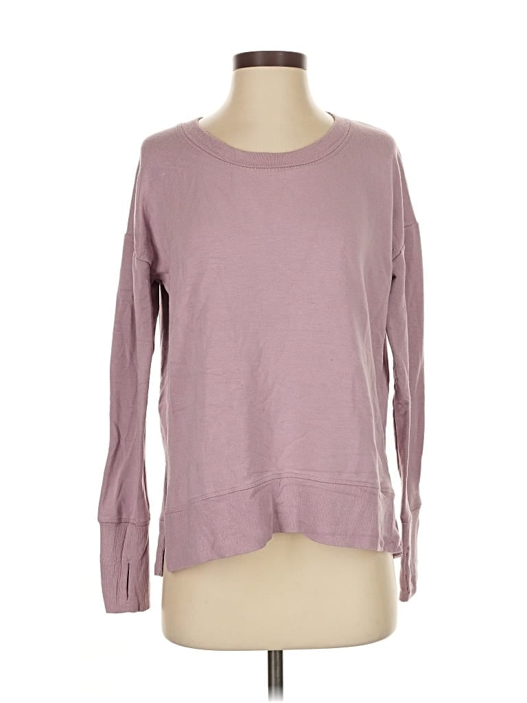 Pre-owned Athleta Pullover Sweater In Pink