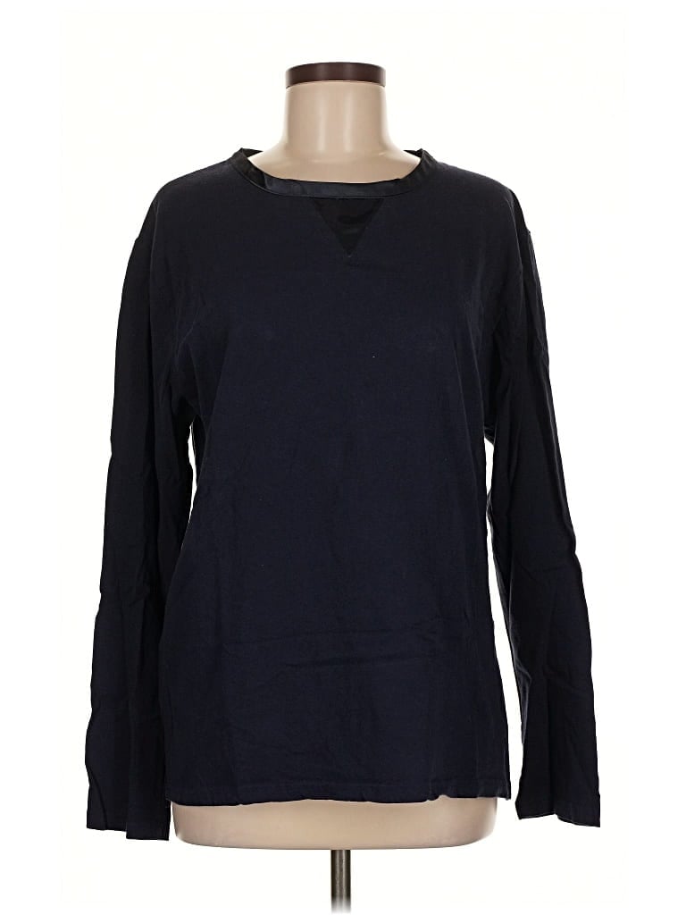 Pre-owned Temperley London Long Sleeve T-shirt In Black