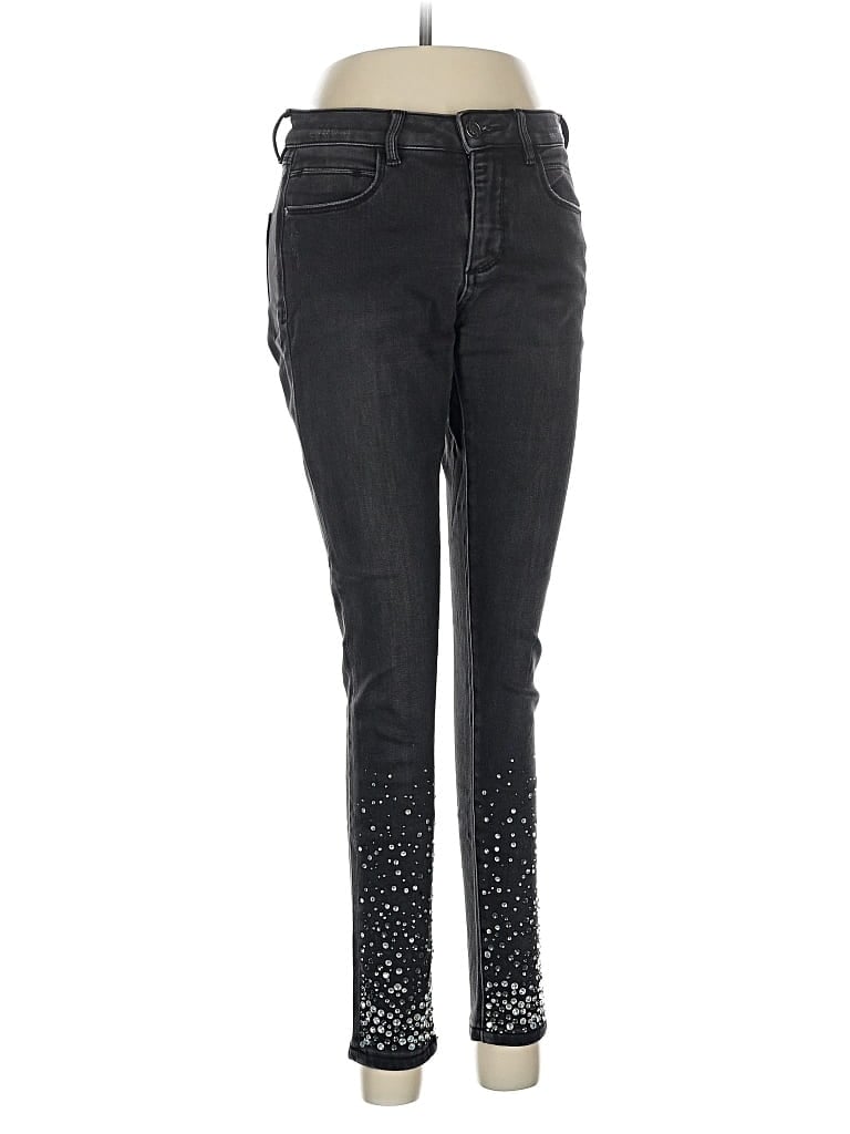 Pre-owned Bebe Jeans In Black