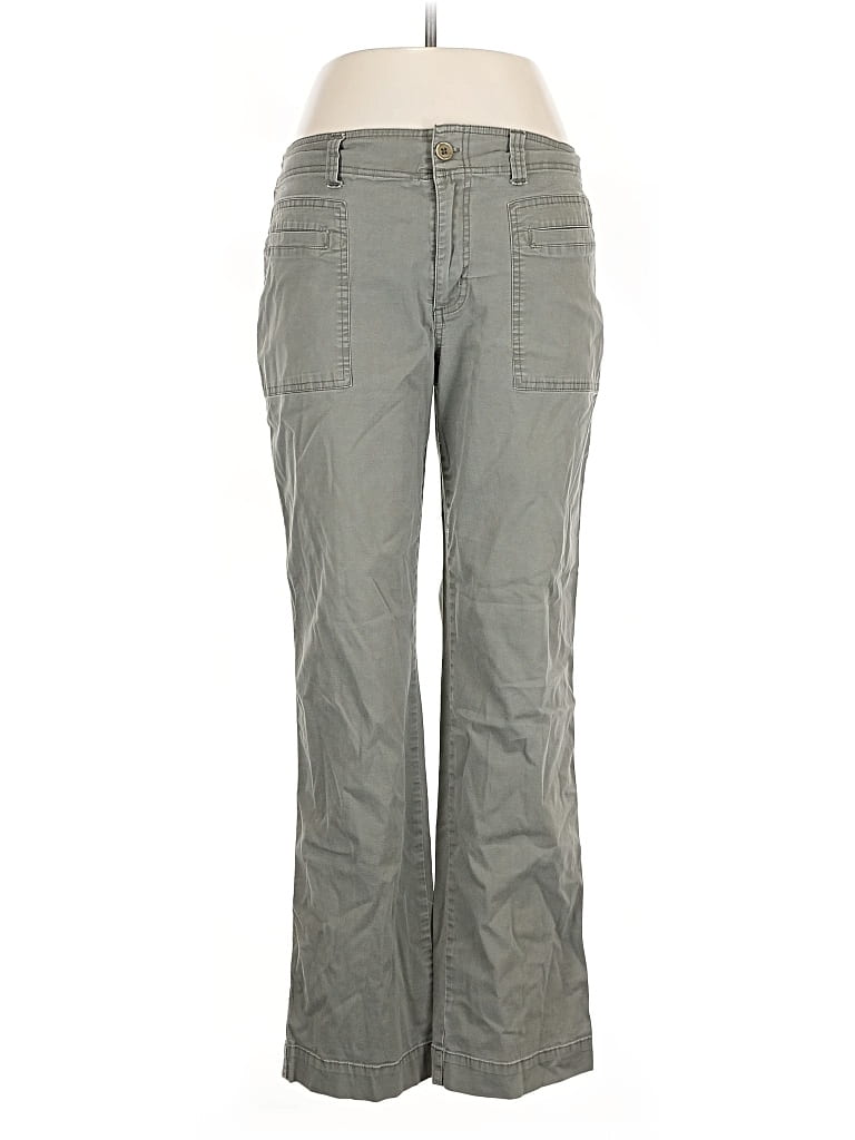 Pre-owned Gloria Vanderbilt Casual Pants In Gray