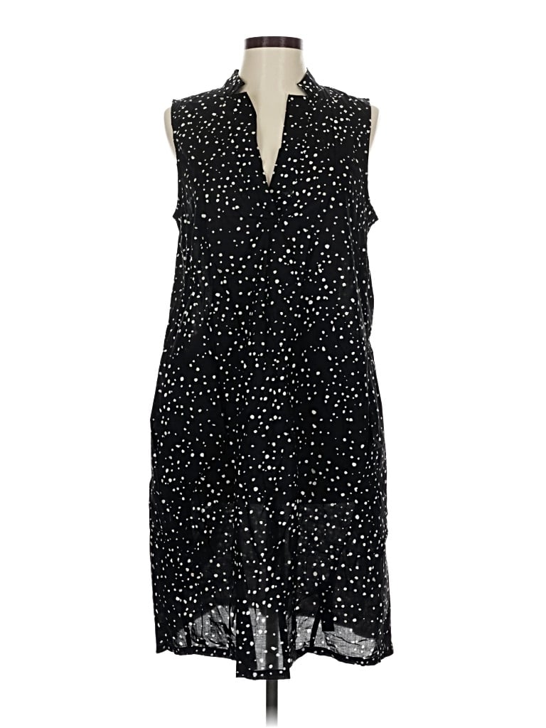 Pre-owned Eileen Fisher Casual Dress In Black