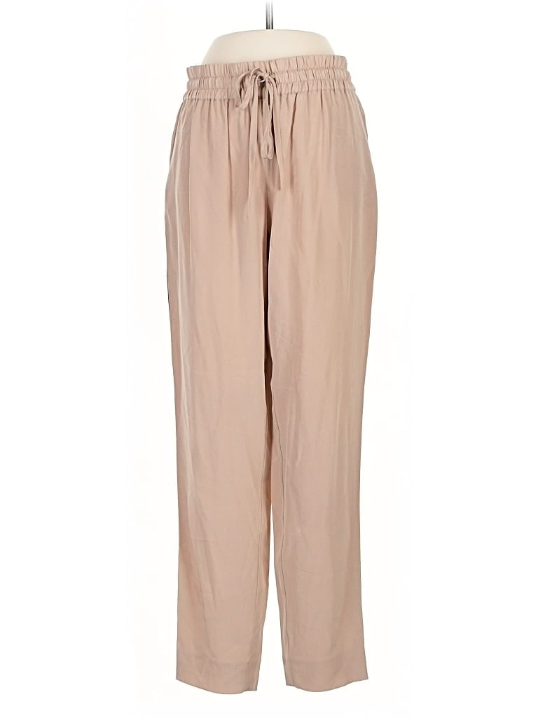 Pre-owned Rachel Zoe Silk Pants In Brown