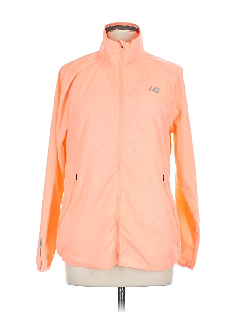 Pre-owned New Balance Track Jacket In Orange
