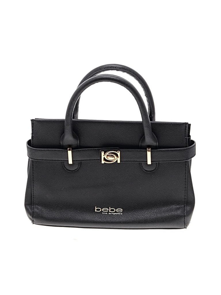 Pre-owned Bebe Satchel In Black
