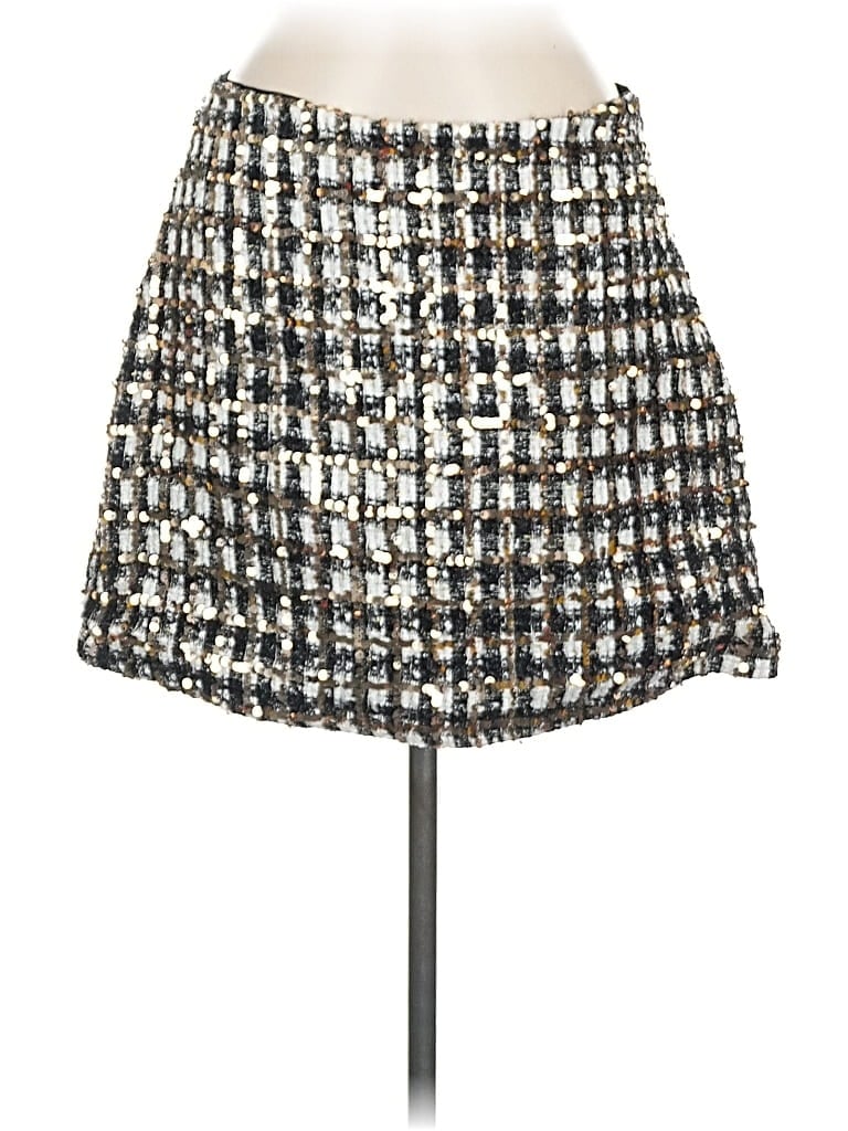 Pre-owned Lulus Formal Skirt In Silver