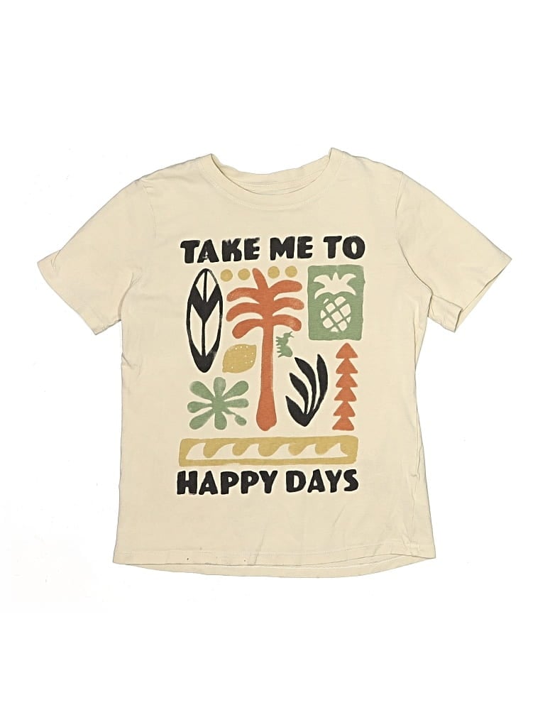 Pre-owned H&m Kids' Short Sleeve T-shirt In Black