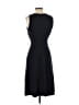 Etcetera Solid Black Cocktail Dress Size 2 - photo 2