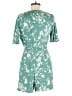 Greylin 100% Rayon Floral Green Romper Size M - photo 2