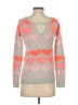 Delia's 100% Acrylic Hearts Gray Silver Pullover Sweater Size XS - photo 2