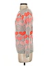 Delia's 100% Acrylic Hearts Gray Silver Pullover Sweater Size XS - photo 5