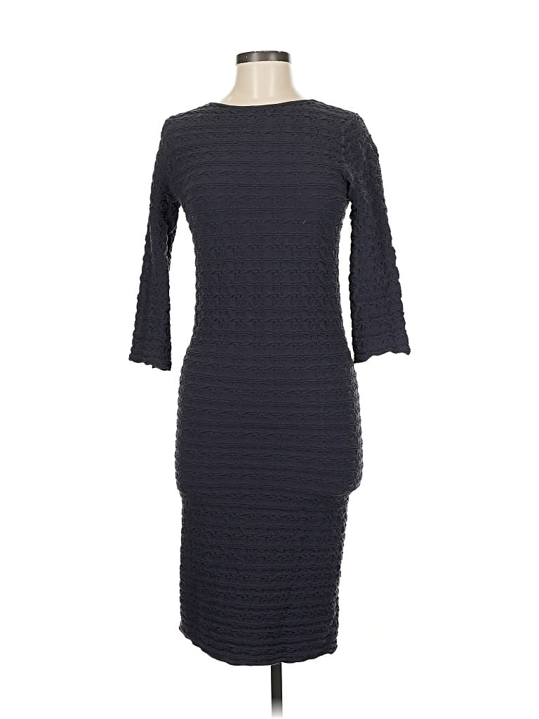 Pre-owned Tees By Tina Cocktail Dress In Gray