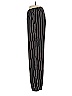 H&M 100% Polyester Stripes Black Casual Pants Size 8 - photo 5