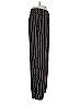 H&M 100% Polyester Stripes Black Casual Pants Size 8 - photo 4