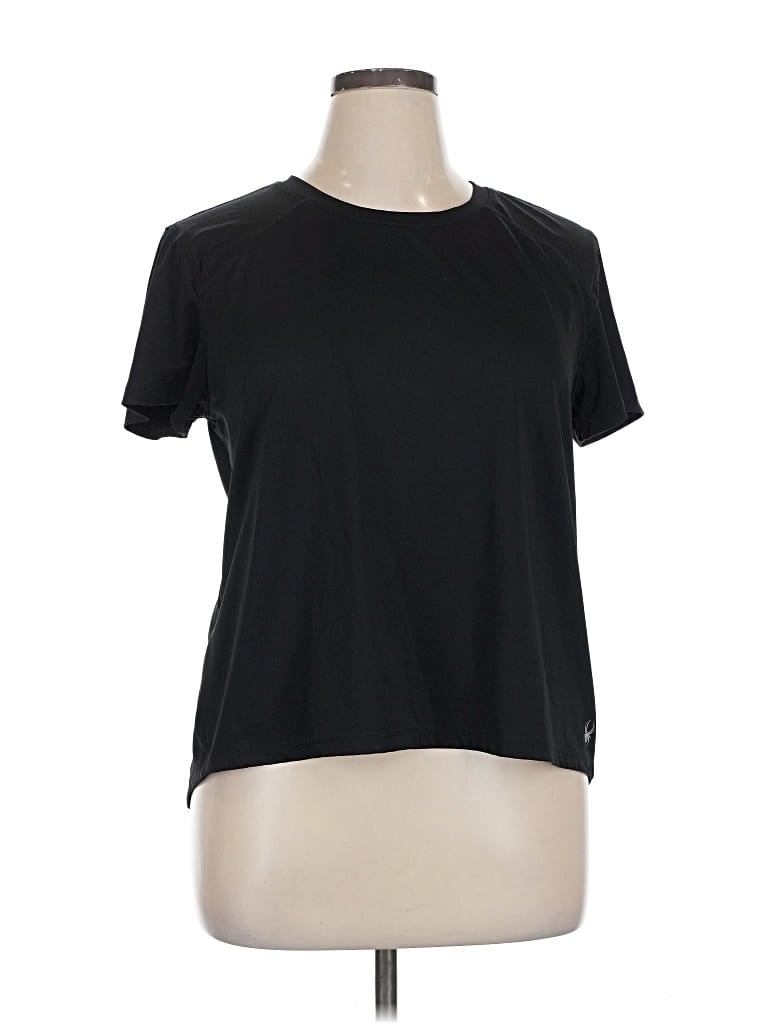 Pre-owned Spyder Active T-shirt In Black