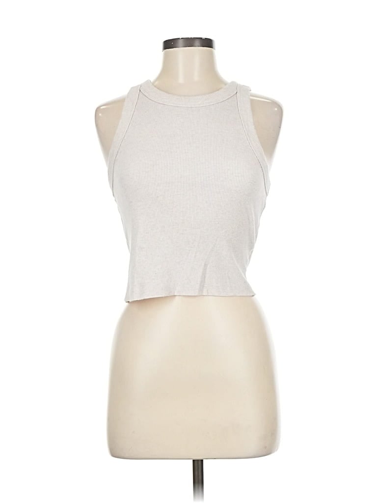 Pre-owned Aerie Cardigan Sweater In Silver