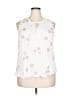 Pale Sky White Sleeveless Blouse Size 2X - photo 1